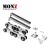Import 8 wheels loading weight 120KG nylon hanging track double sliding door hanger roller hanging wheels from China