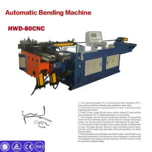 80CNC Automatic metal tube bending machine Stainless Steel Pipe and Tube Bending Machines