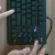 Import 87keys wired mechanical keyboard from China