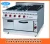 Import (#900)Popularl Multi-functional 6 Burner Ceramic Top Gas Range Oven With Conveyor Big Oven(OT-889-6) from China