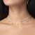 Import 925 sterling silver gold plated classic handmade jewelry custom 2mm CZ tennis choker necklace from China