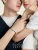 Import 925 Sterling Silver Interlocking Couple Bracelet Enamel Inlaid Woven Bracelet Fashion Jewelry Accessories from China