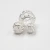Import 925 sterling silver round hollow spacer beads for Jewelry Components Making Findings from China