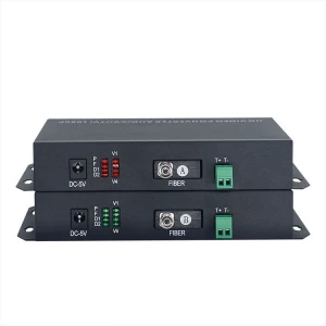 960P HD Coaxial CVI Optical Terminals 4-channel video + 1-channel reverse data 960P to fibre transceiver