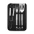 Import 9pcs tube handle BBQ grill Tools set stainless steel Fork Knife Scissors kitchen utensils set grill barbecue accessories from China