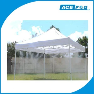 AceFog new cooling spray mist systems with pipes and nozzles