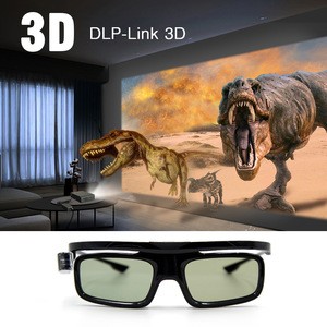 Active DLP Projector 3D Glasses for Movie TV DVD LCD Video Game Theatre