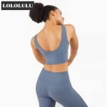Activewear stereo cup Tank Top Yoga Women 2 piece yoga tank top short set Sportswear Yoga Sports Set