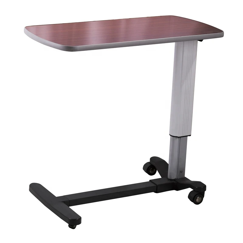 Adjustable over bed table Movable hospital furniture