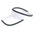 Import Adjustable plain dry fit sport hat cap running sun visor from China
