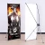 Import Adjustable Portable x-stand banner Korean style display High stability universal X-banner 60*160 from China