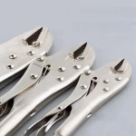 Adjustable Pressure Heavy Pliers CRV Curved Jaw Locking Pliers Hand Tool