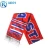 Import advertising jacquard knitted football scarf customized from China