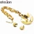 Import AFXSION Online wholesale Gold Design European jewelry, gold plated stainless steel jewelry set wholesale from China