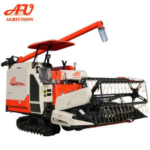 Agricultural machines 4LZ-4.0 Rice Wheat Combine Harvester