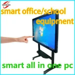 All in one TV integrating of television, computer, projector, whiteboard and sound box