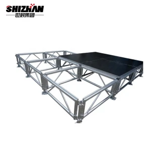 aluminium mobile stage aluminum portable stage Adjustable stage
