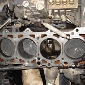 Aluminum engine block scrap
