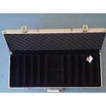 aluminum Poker chip case 500 chip capacity