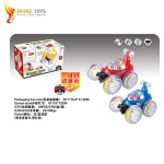 Amazon hot sale big wheel radio control stunt car toy for kids