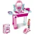 Import Amazon kid beauty salon toy princess dresser pretend makeup toy plastic girl play set from China