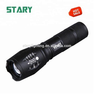 Amazon top sale best zoomable XM-L T6 18650 tactical g700 led flashlight torch