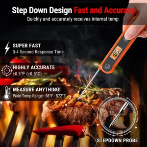 Amazon Top Seller Thermopro TP03H Waterproof Digital BBQ Meat Food Cooking Thermometer