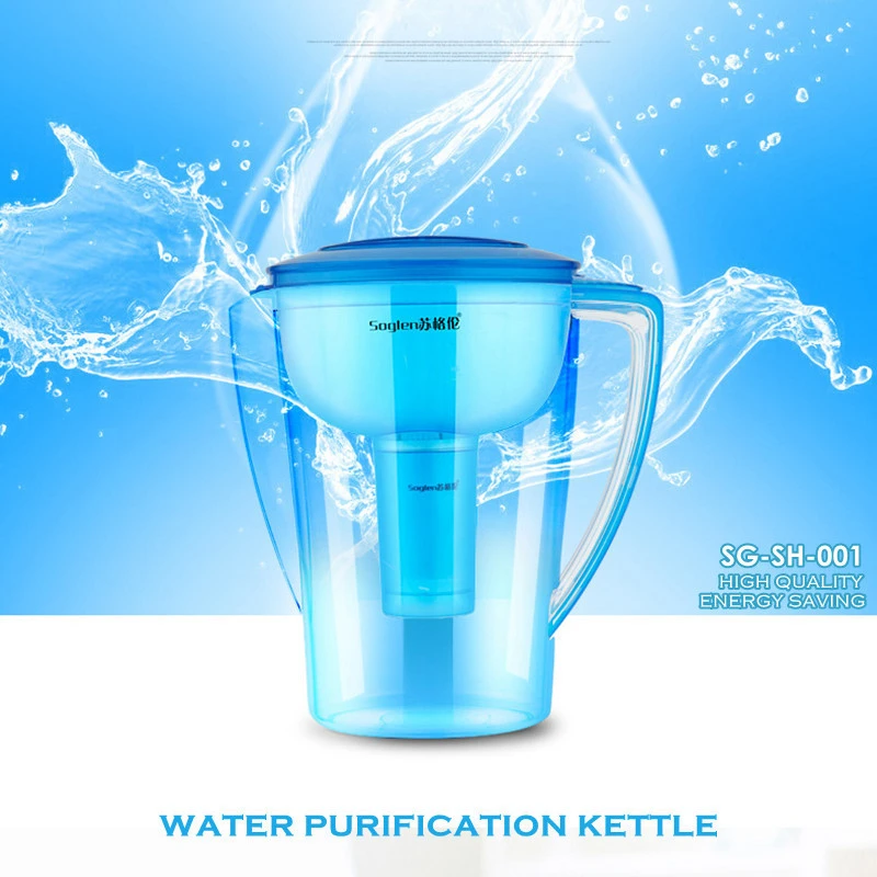 AmazonSoglen water purifier kettle Easiest filter Replacement water filters bottle 6-level purify SG-SH-001