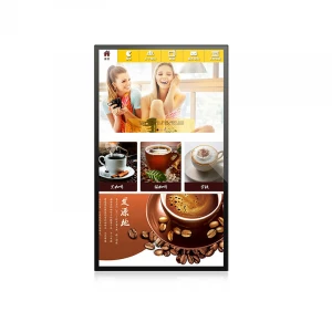 Android digital signage display 43inch marketing advertising types of advertising boards