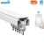 ANPU Double Tracks Aluminum Curtain Tracks Curtain Rail with Curtain Track Runners with CE ROHS