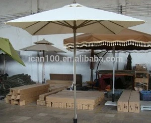 Anti Fading Outdoor Patio Design Restaurant Garden Beach Sea Sun Umbrella Parasol