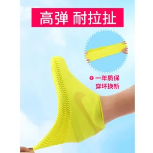 Anti Slip Covers 2024 Hot Sale Outdoor Protectores Silicon Rubber waterproof Rain Shoe Cover Protective