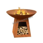 Antique Garden D 80cm Fire Pit Outdoor / Backyard Fire Pit Wood