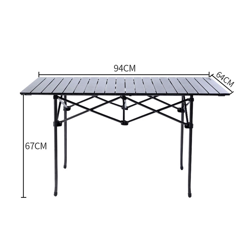 APT002 Manufactory Wholesale Foldable Camping Folding Camping Rectangular Table