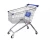 Import Asian style cheap price and good quality supermarket shopping trolley shopping cart 60L from China