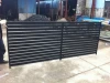 Australian style customized aluminum slat fence for garden