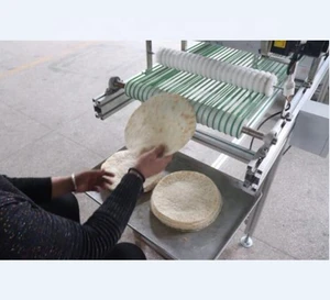 Automatic corn tortilla maker/chapati roti baking machine
