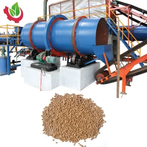 Automatic drum coating machine for NPK fertilizer production line
