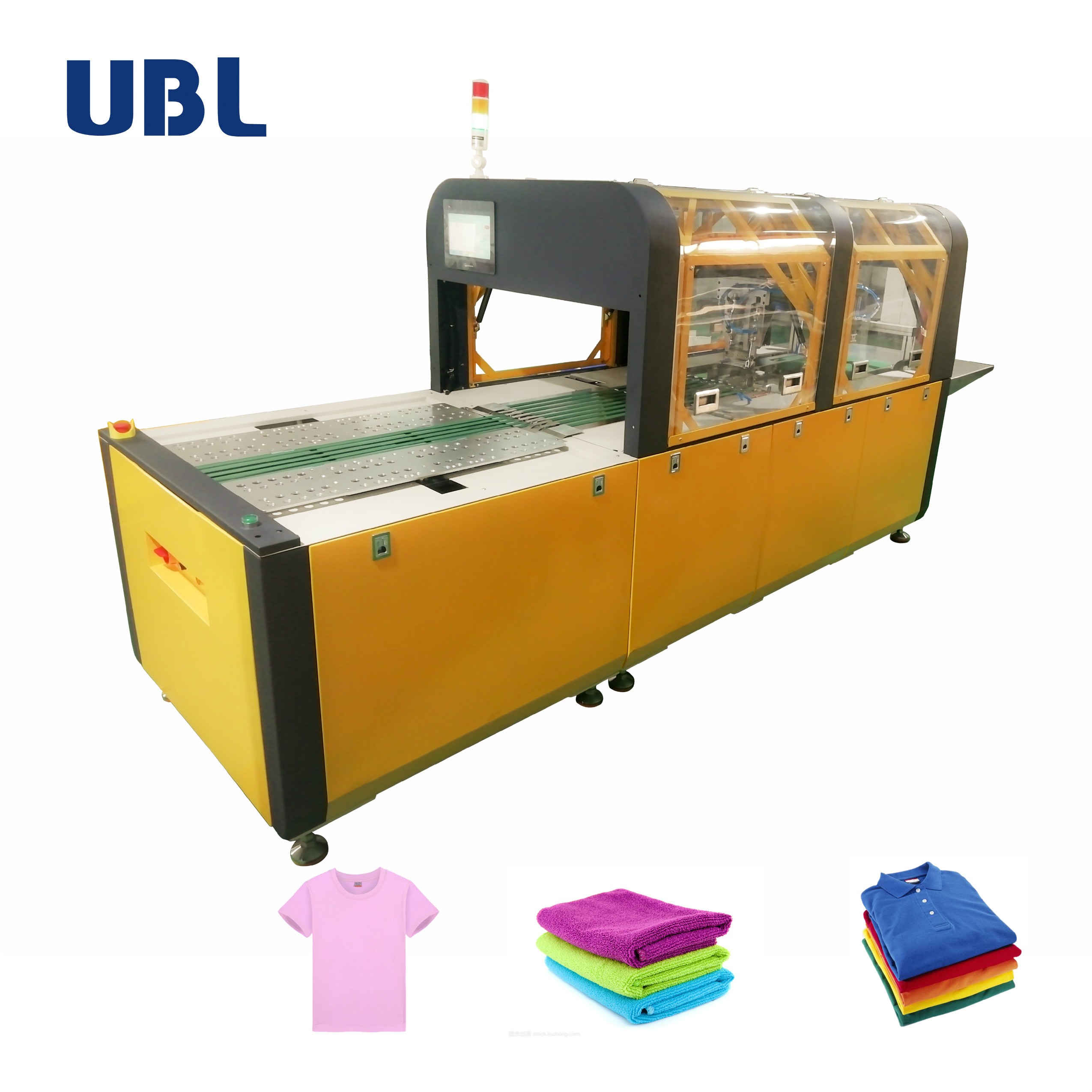 Automatic T-Shirts Folding And Packing Machine power saving motor for sewing machine