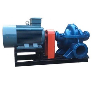 Axially split casing double suction centrifugal pump manufacturer double suction water pump