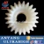 Import AYCG high quality wear resistant pe double worm spur gear bevel gear from China