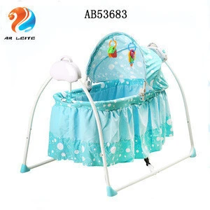 Baby Electric automatic Swing Crib With Remote Control