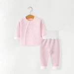 Baby Pure Cotton For Winter Spring And Autumn, Baby Long Underwear Pajamas Suit