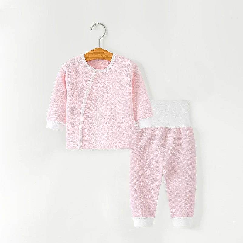 Baby Pure Cotton For Winter Spring And Autumn, Baby Long Underwear Pajamas Suit
