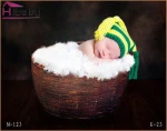 Baby sleeping basket The newborn photography props The cane makes up arts and crafts manufacturers