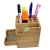 Import Bamboo Desk Square Pen Pencil Holder Stand Office Organizer with Drawer &amp; Tape Dispenser from China