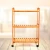 Import Bamboo Wood Hand Kitchen Serving Trolley Cart from China