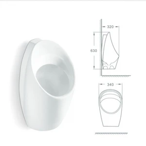 Bathroom  hot selling wall mount white porcelain toilet ceramic wc  urinal