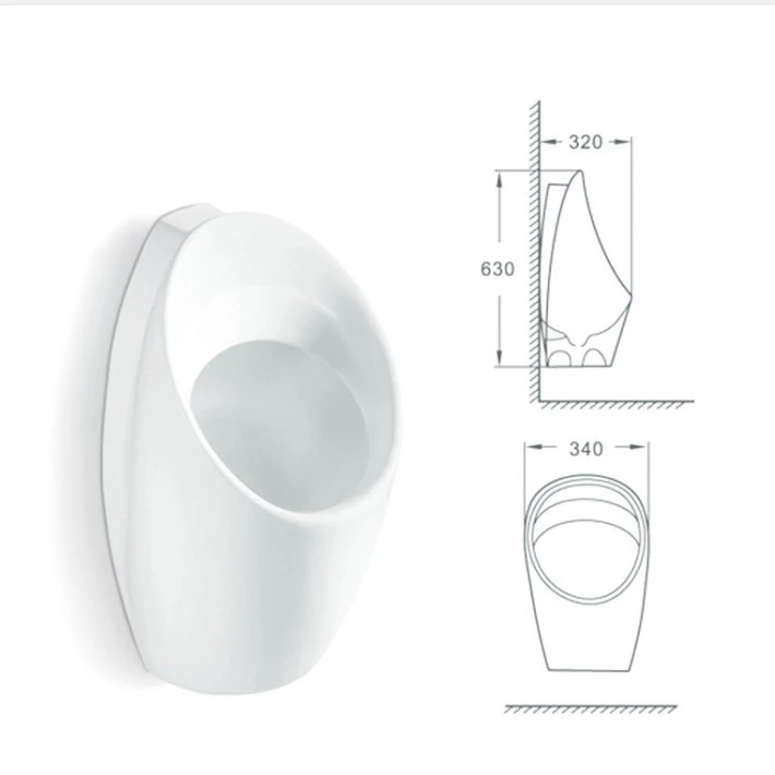 Bathroom  hot selling wall mount white porcelain toilet ceramic wc  urinal