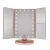 Import Beauty Rechargeable Custom Logo 20 LED Lighted Cosmetic Makeup Mirror With Light from China